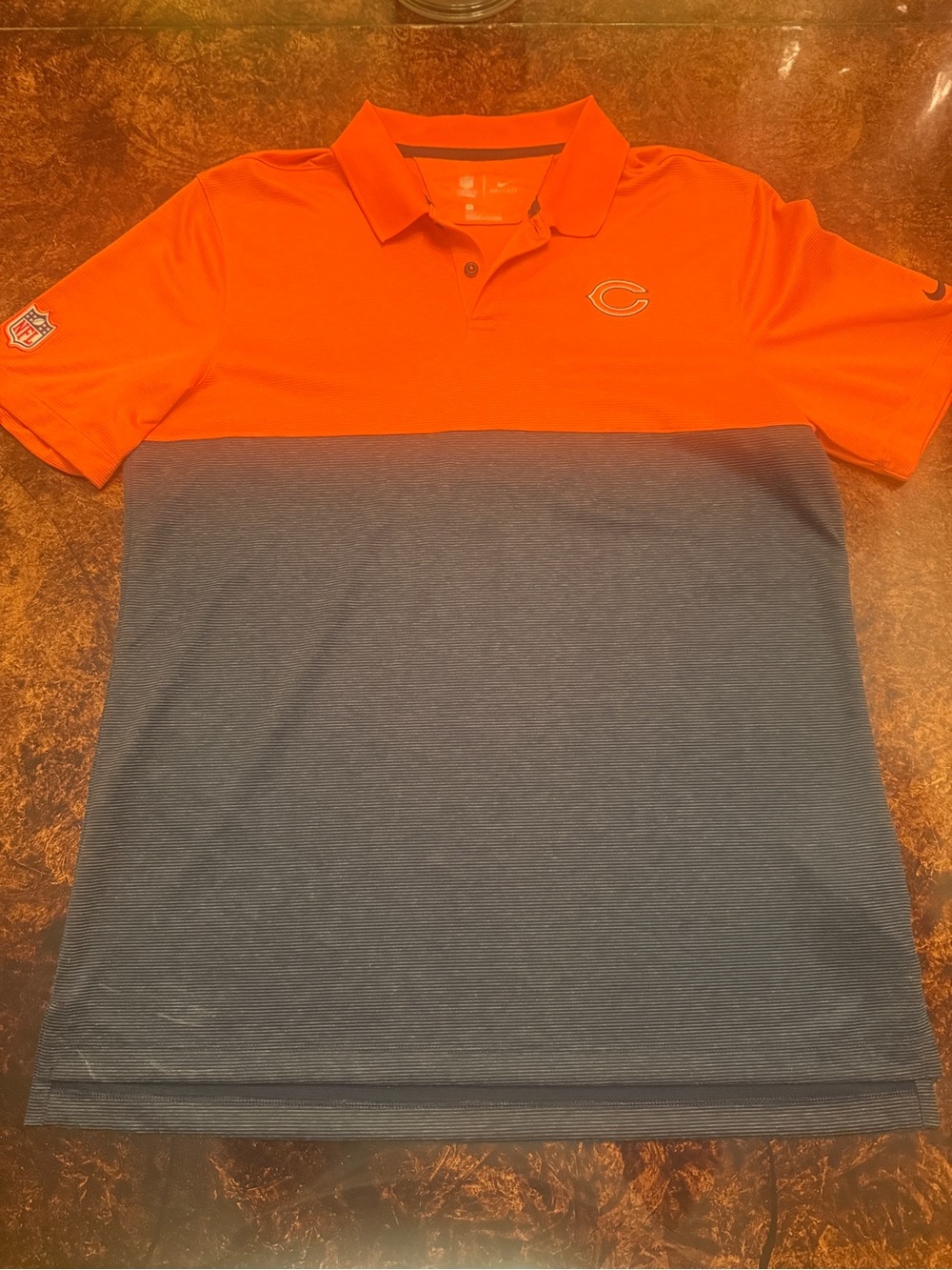 Chicago bear nike polo
